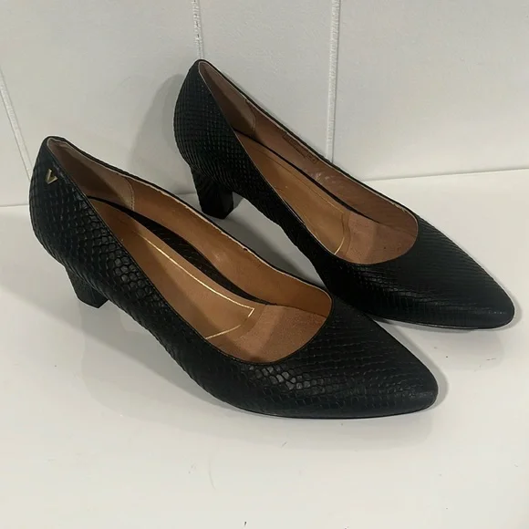 knee length dresses for ladies Vionic-Caroll Ballet Flat-Navy – Lucky Shoes main image 0